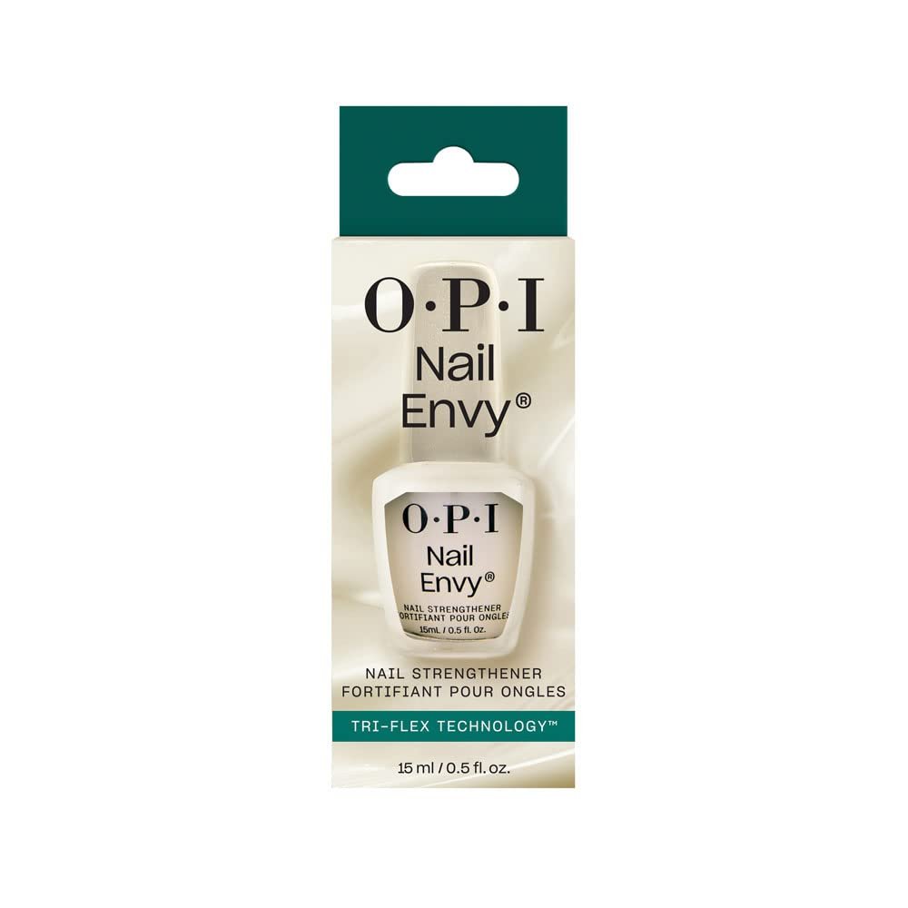 OPI Nail Envy Nail Strengthener | Clear & Opaque Nail Polish Treatment | Strengthen Weak & Thin Nails | Repair - Image 8