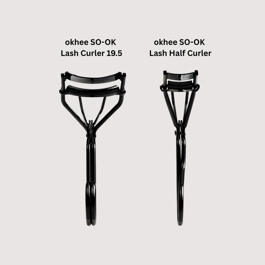 SOO ADOR okhee SO-OK Lash Curler 19.5 – No-Pinch Eyelash Curler with Gentle 19.5 Curve for Precise, Pain-Free Curling – Professional Lash Tool Designed by Korea’s Top Makeup Artist - Image 6