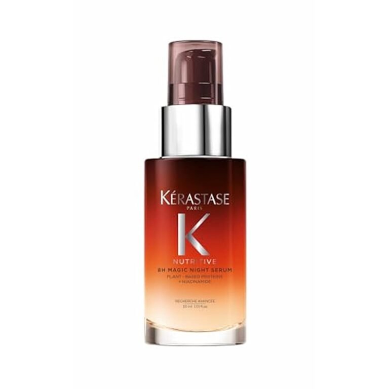 Kerastase Nutritive 8H Magic Night Serum - Overnight Treatment for Dry Hair, Enhances Shine, Nourishes and Reduces Frizz, With Plant-Based Proteins, For All Hair Types