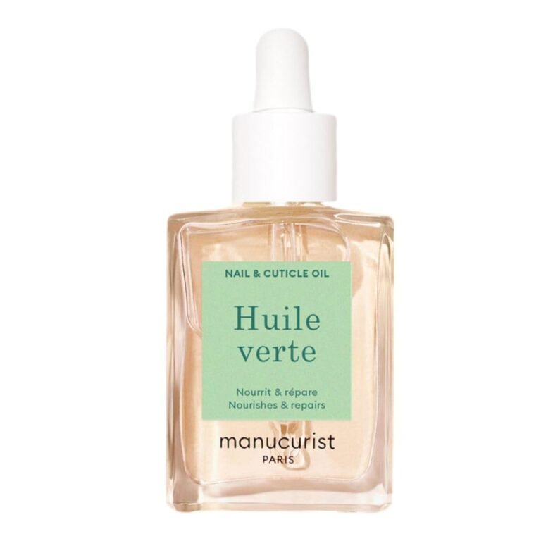 Manucurist Green Oil Nail & Cuticle Oil for Nails | Nail and Cuticle Oil with 6 Oils to Nourish Cuticles and Support Healthy-Looking Nails - 99% Bio-Sourced