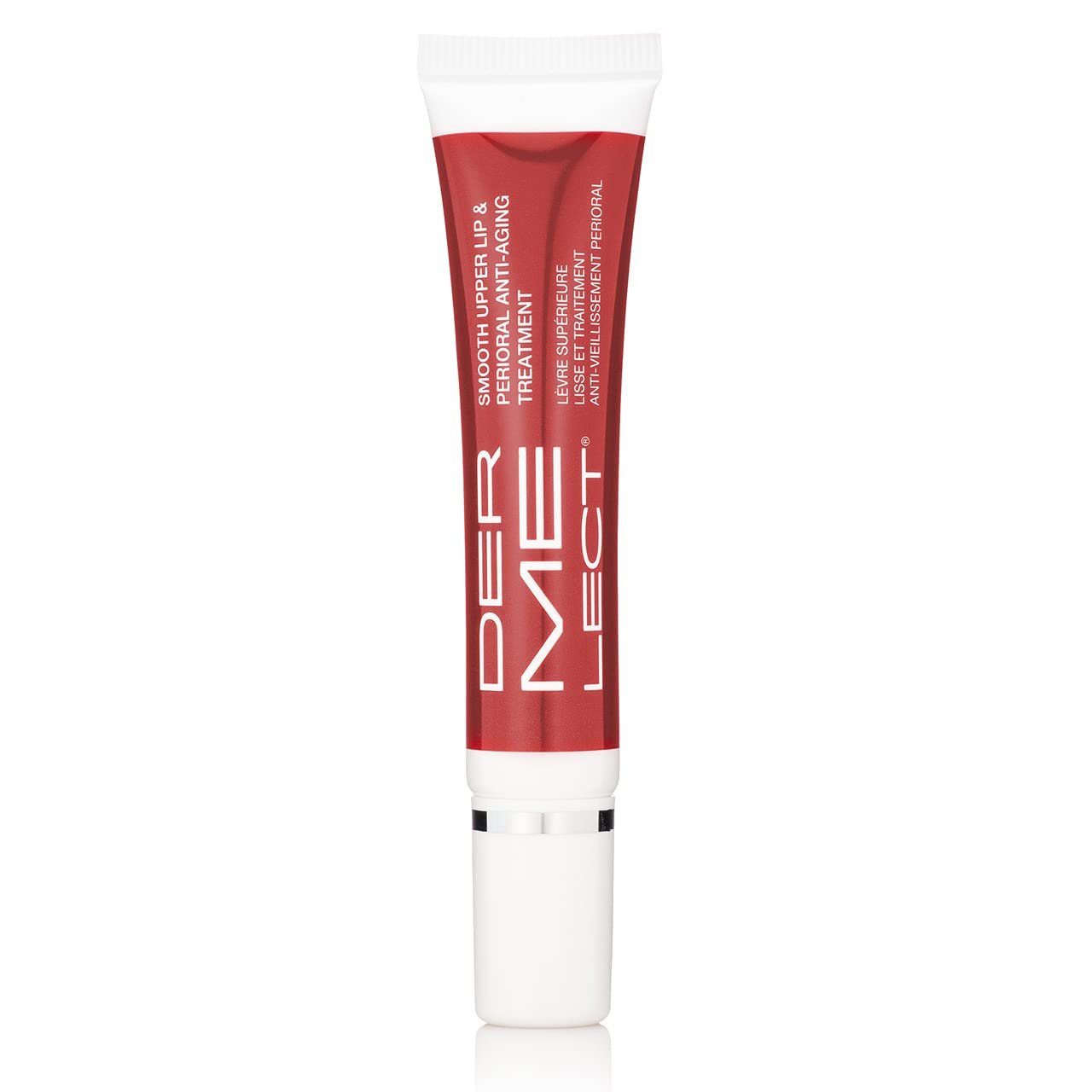 Dermelect Smooth Upper Lip Anti Aging Cream - with Hyaluronic Acid, Collagen, Retinol, Brightening & Smoothing Cream for Lip Lines, Smile Lines, Discoloration, Lipstick Bleeding and Feathering, 0.5 oz - Image 5