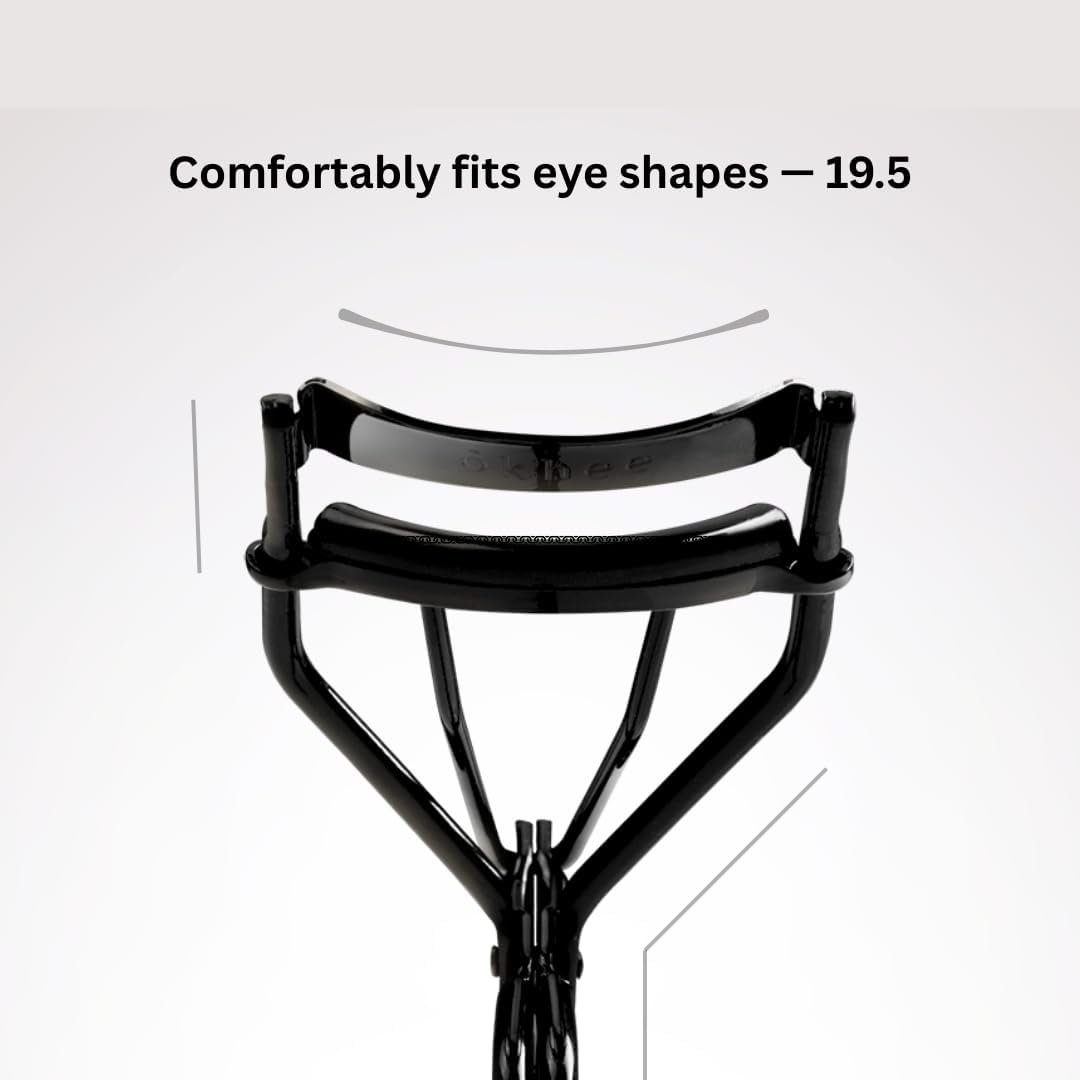 SOO ADOR okhee SO-OK Lash Curler 19.5 – No-Pinch Eyelash Curler with Gentle 19.5 Curve for Precise, Pain-Free Curling – Professional Lash Tool Designed by Korea’s Top Makeup Artist - Image 2