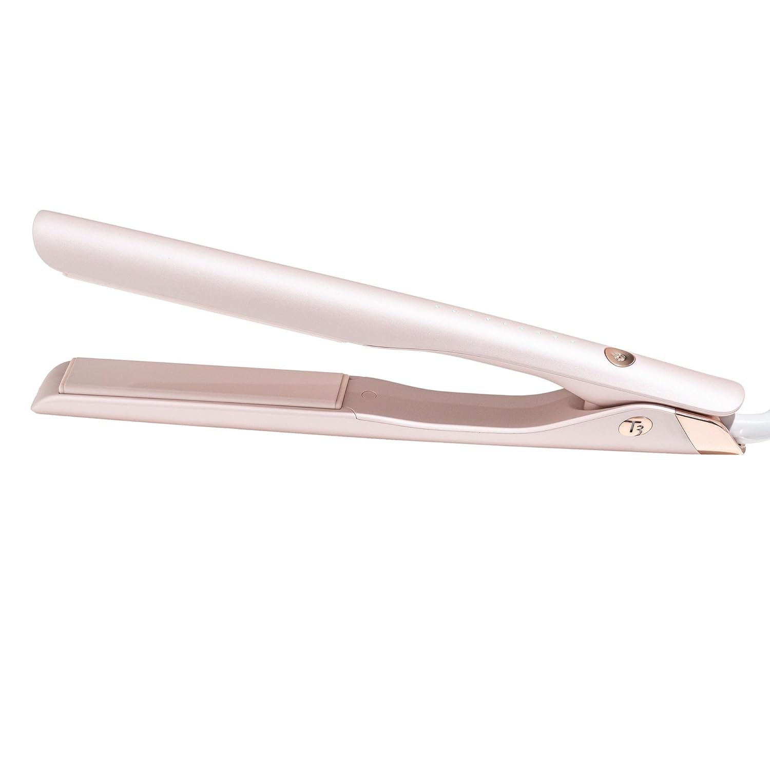 T3 SinglePass Smooth X Flat Iron, Professional Hair Straightener for Women with Extra-Long Korean Ceramic Plates & 9 Heat Settings for Straightening, Curling & Waving Fine to Thick Hair