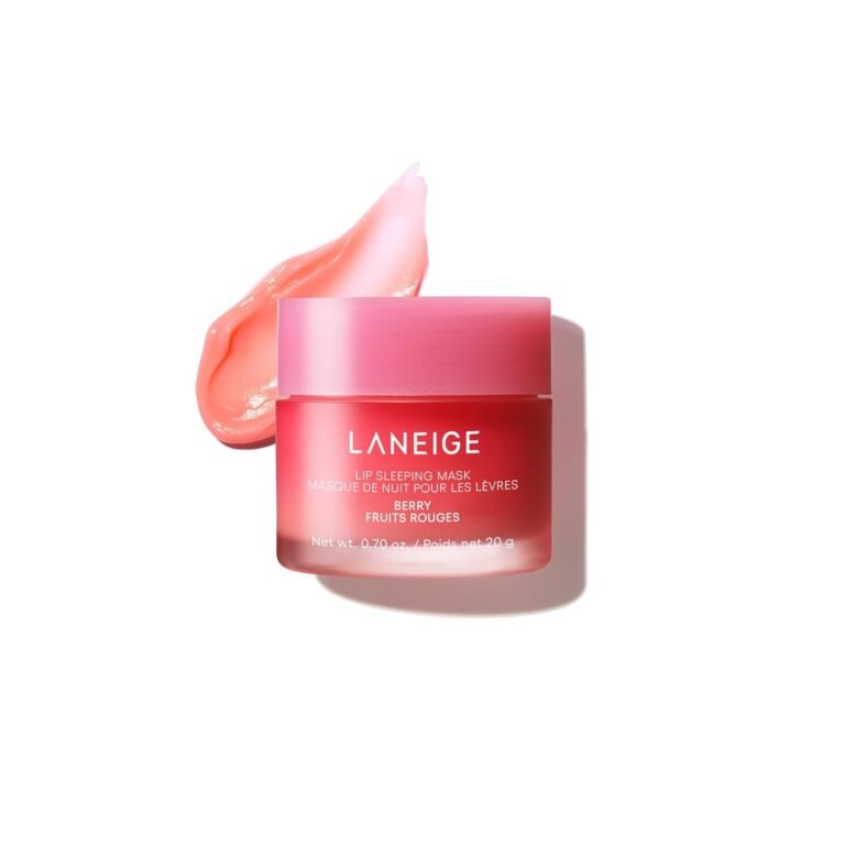 LANEIGE Lip Sleeping Mask: Korean Overnight Treatment For Dry Lips | Hydrating & Nourishing Overnight Lip Treatment Mask with Vitamin C, Shea & Murumuru Seed Butter | Now Build Your Own Bespoke Swirl