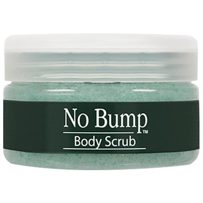 GiGi No Bump Body Scrub - Exfoliating Scrub for Ingrown Hair & Razor Bumps, Pre & Post-Waxing Treatment, Smooths Skin & Prevents Irritation, 6 oz, 1 Pack