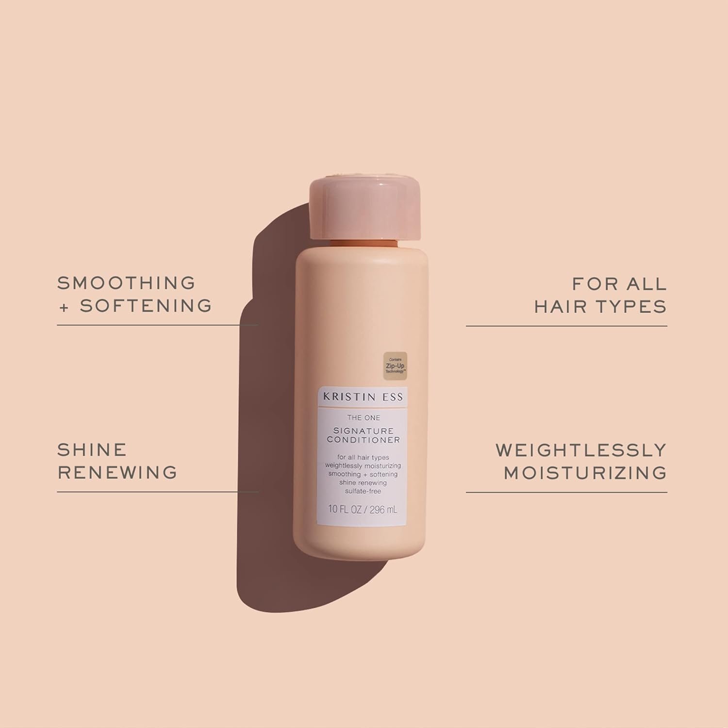 Kristin Ess Hair Signature Salon Sulfate Free Shampoo and Conditioner Set for Moisture, Frizz + Shine - Color Safe, Vegan, Paraben Free - Clarifying, Hydrating Damage Repair for Women - Pear Fragrance - Image 3