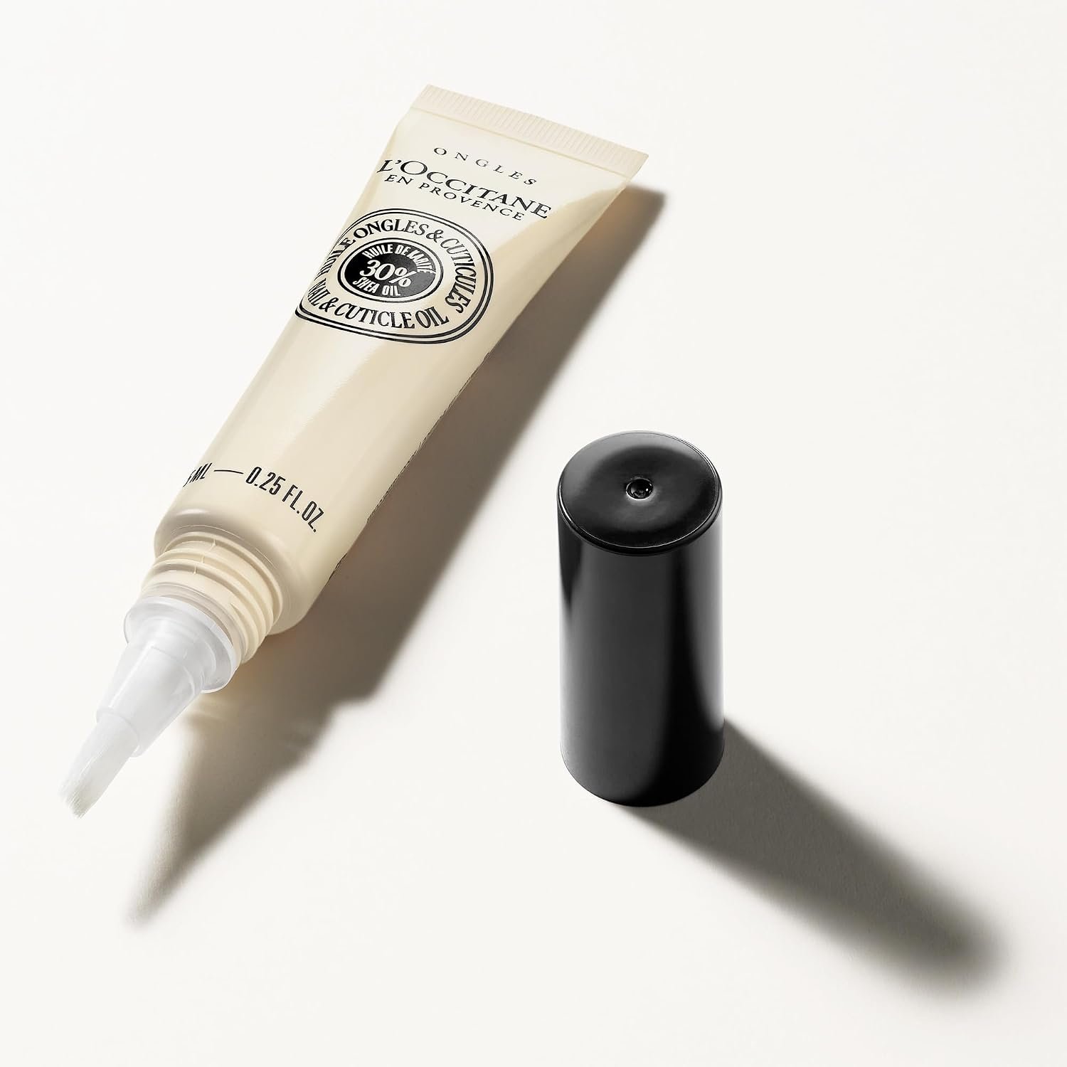 L'OCCITANE Shea Nail & Cuticle Oil, Nourishing Brush-On Moisture for Stronger & Healthier Nails, Hydrating Care for Manicures with Almond Oil, Vegan - Image 3