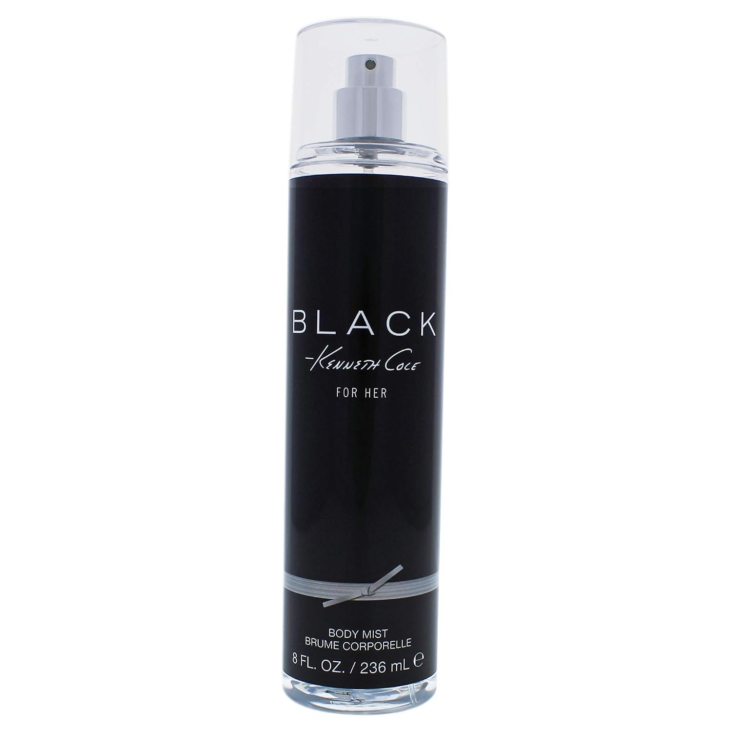 Kenneth Cole Black For Her Body Spray Mist for Women, 8 Fl Oz | Notes of Florals, Citrus, Sandalwood, and Musk, Feminine Scent, Everyday Wear Fragrance - Image 2