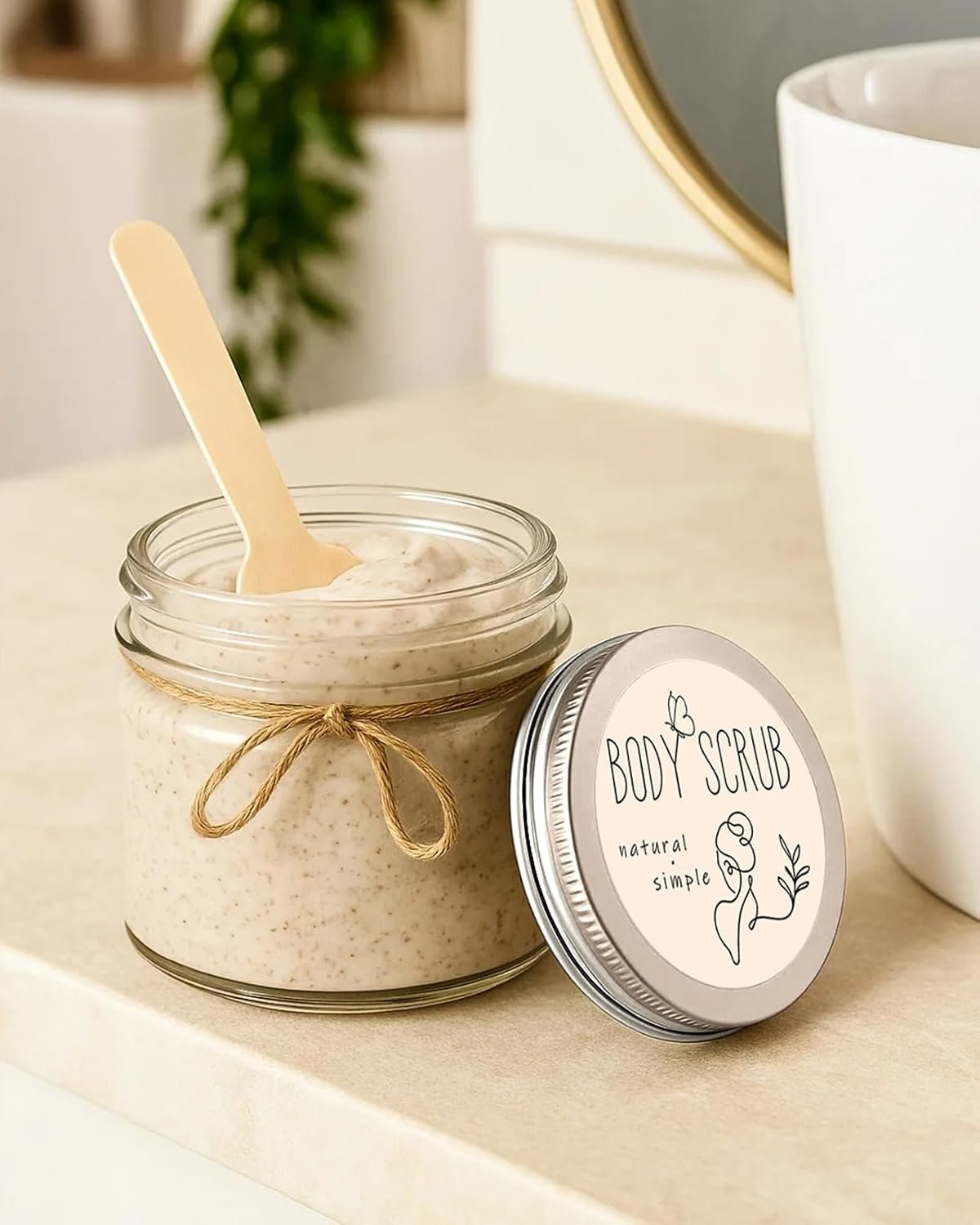 Spa Gifts for Women, Natural Themed Self Care Kit | 8PCS Items, Birthday Anniversary Care Package Ideas for Wife Girlfriend Mom, Mothers Day Gift Basket for Her - Image 4