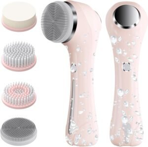 Facial Cleansing Brush, 2 in 1 Ｗa...