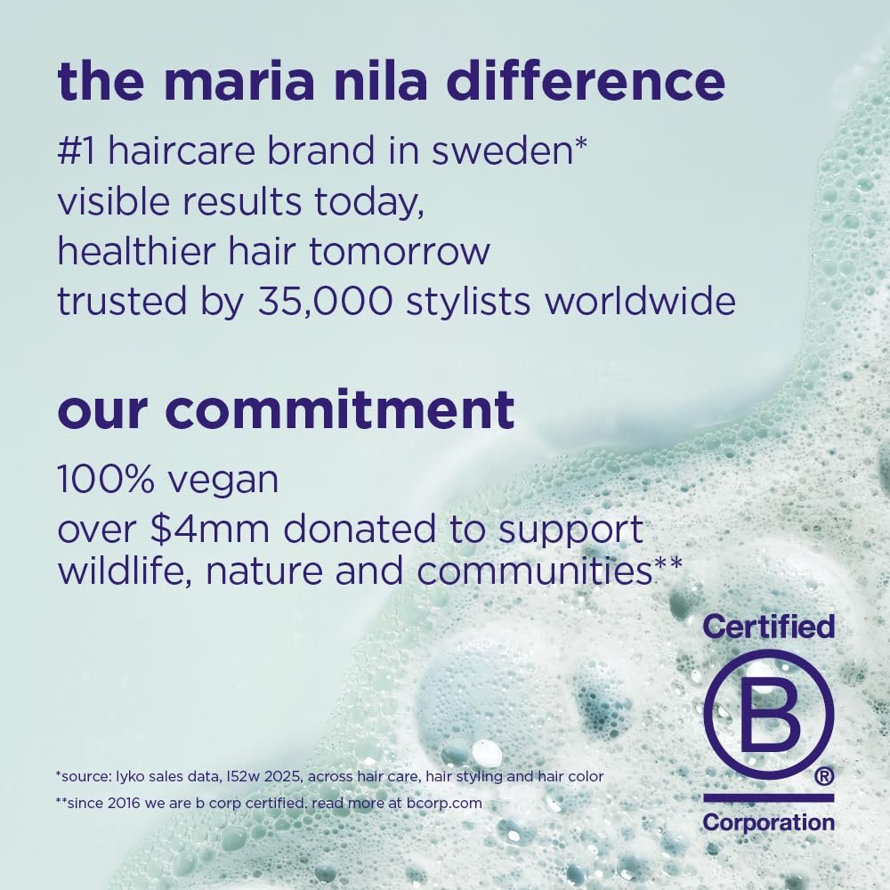 Maria Nila True Soft, Moisturizing Conditioner For Dry Brittle Hair, Argan Oil Remoisturises & Reduces Frizz, 100% Vegan & Sulfate/Paraben free - Image 10