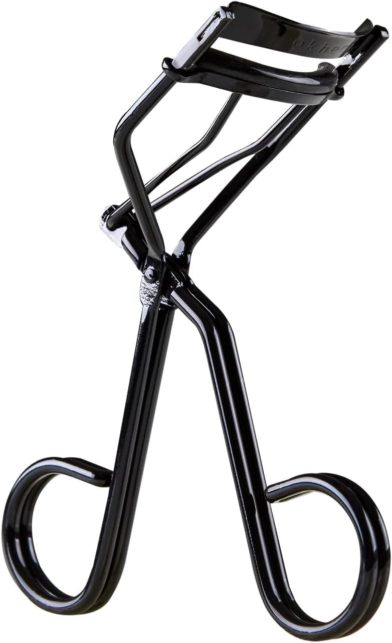SOO ADOR okhee SO-OK Lash Curler 19.5 – No-Pinch Eyelash Curler with Gentle 19.5 Curve for Precise, Pain-Free Curling – Professional Lash Tool Designed by Korea’s Top Makeup Artist