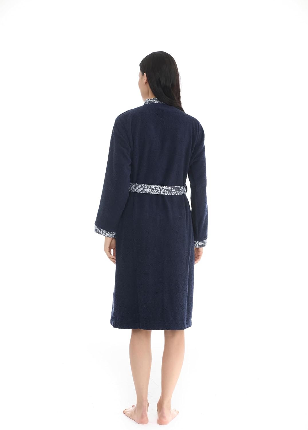 Robes for Women, 100% Turkish Cotton Womens Robe, Luxury, Terry Cloth Long Spa Bathrobe - Image 4