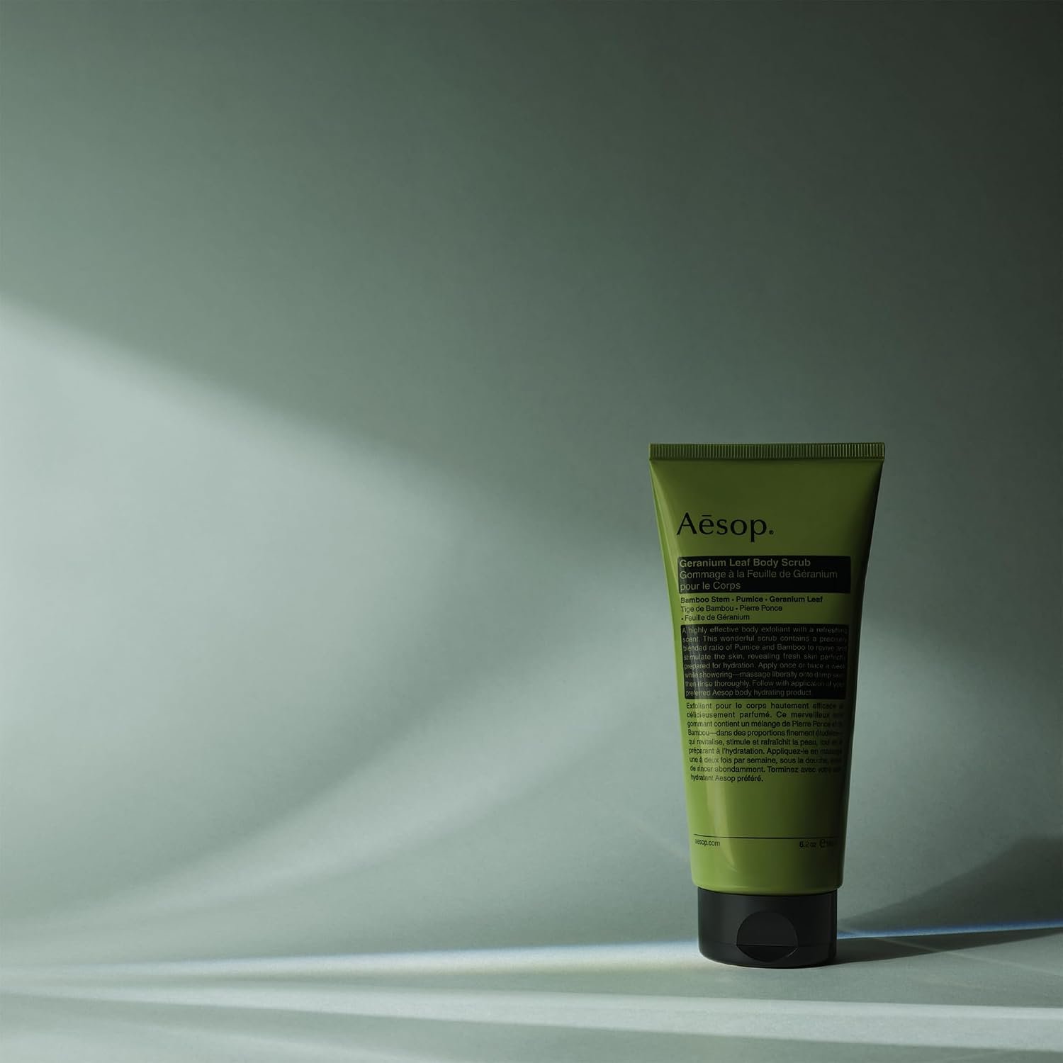 Aesop Geranium Leaf Body Scrub | Exfoliating Body Polish with Bamboo & Pumice | Smoothing, Cleansing Scrub for Dry, Rough Skin | Fresh Citrus, Green Aroma | 6.2 oz - Image 6