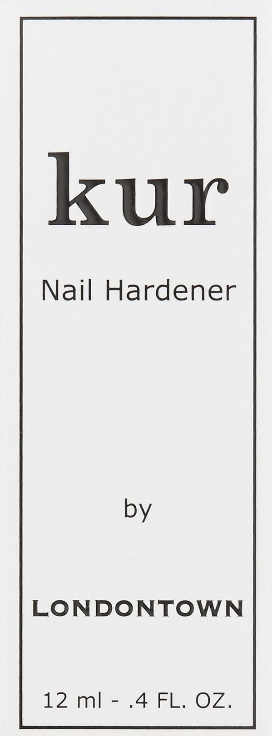 LONDONTOWN kur Nail Hardener & Base Coat Nail Polish | 2-in-1 Strengthening Treatment for Weak, Brittle Nails, Biotin-Infused Anti-Breakage Nail Strengthener - Image 2