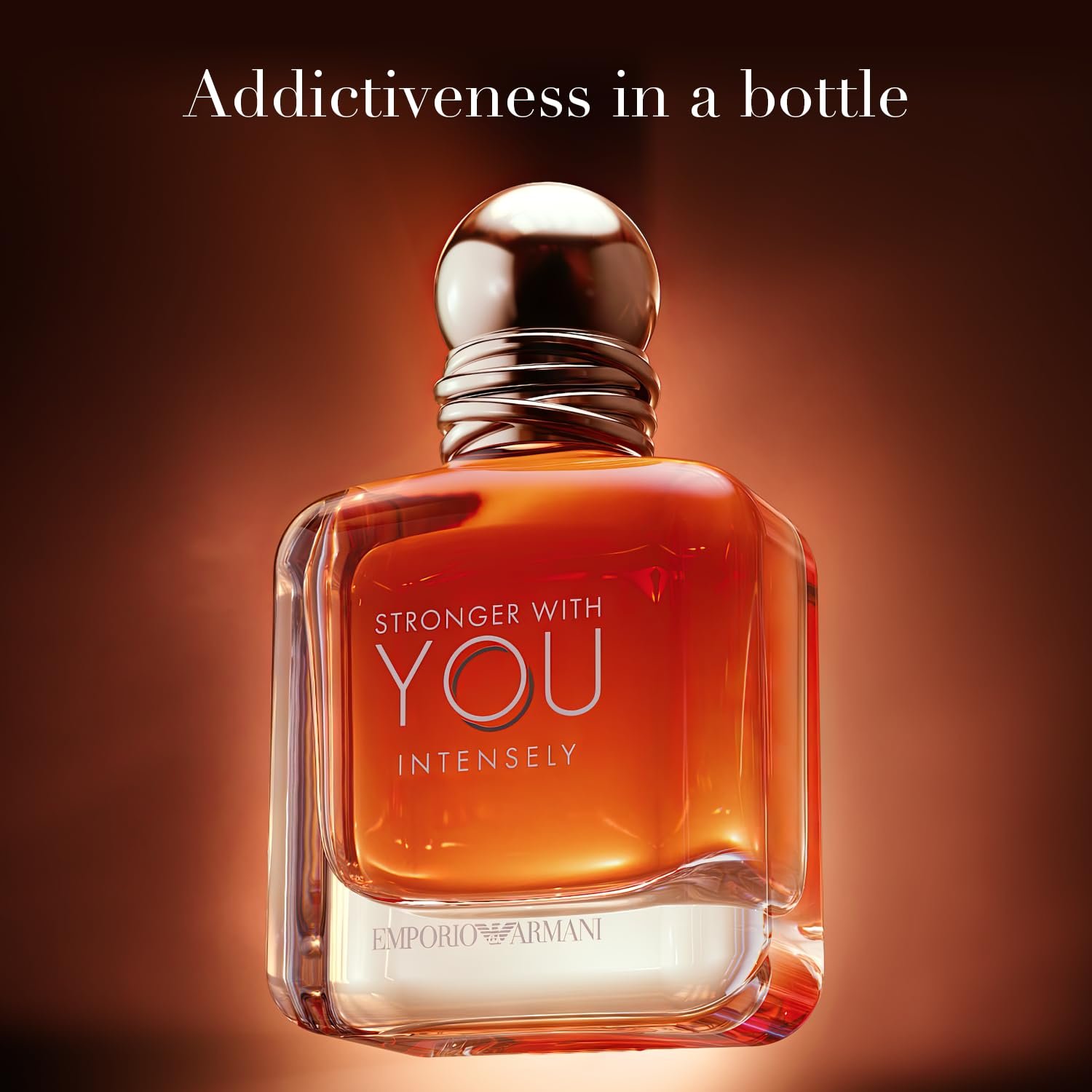 Armani Beauty Stronger With You Intensely - Warm & Spicy Cologne for Men | Long Lasting Fragrance with Pink Pepper, Lavender & Vanilla - Iconic Woody Mens Scent Perfect for Date Night - Image 3