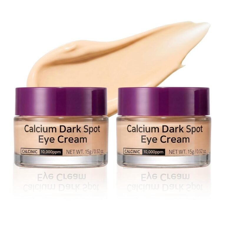 Calcium Dark Spot Eye Cream 2 Pack | Anti-Aging Eye Cream for Dark Circles, Sagging and Elasticity