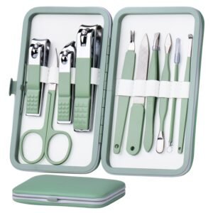 HANTEKAS Manicure Set 10 in 1 Stain...