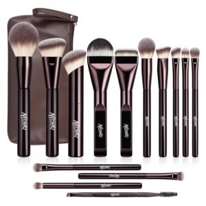 14 PCS Professional Makeup Brushes ...