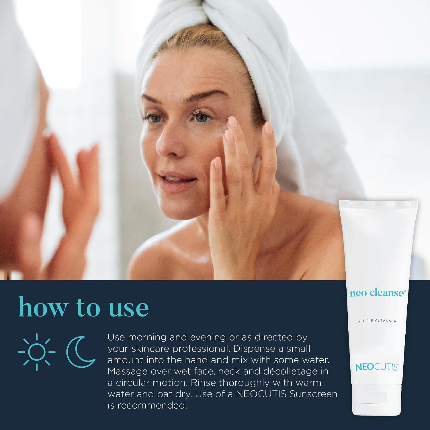Neocutis Neo Cleanse - Gentle Skin Cleanser - Glycerin Gel - 125ml - Image 5