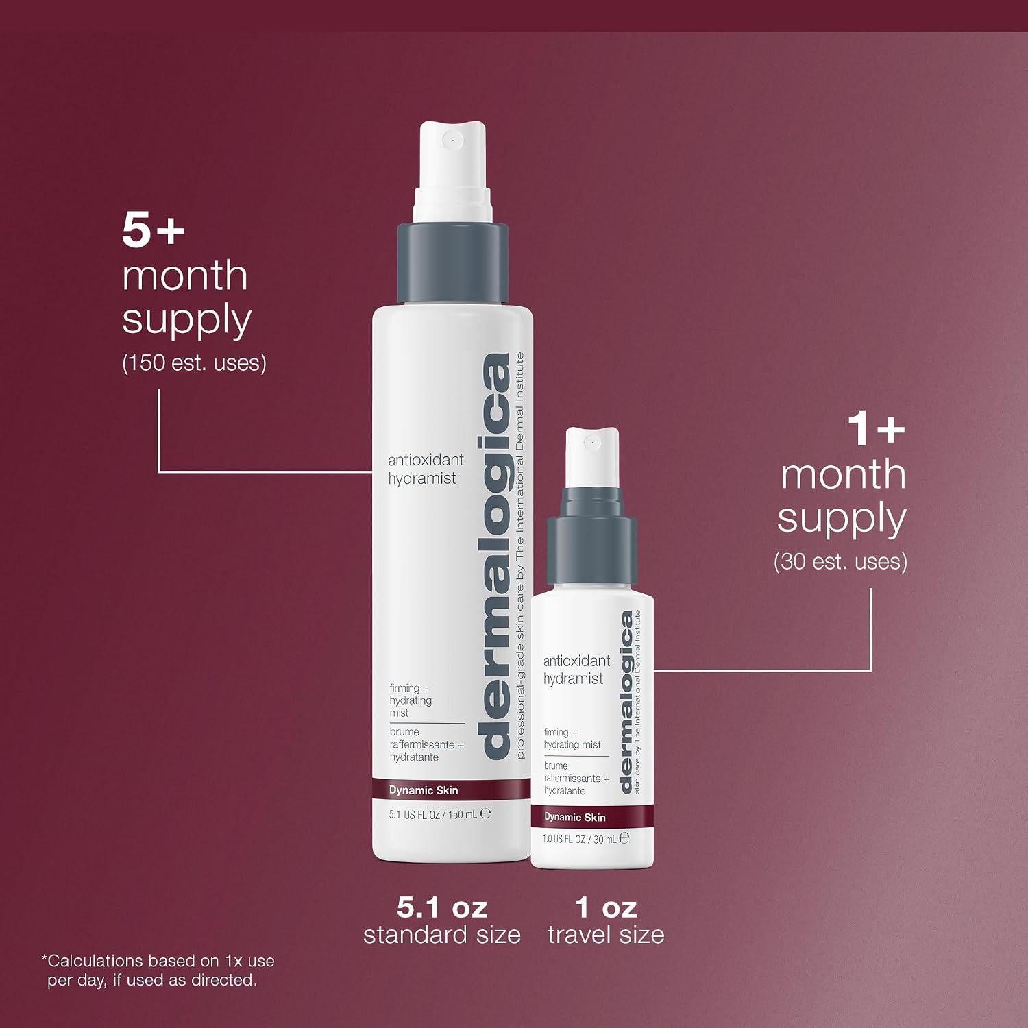 Dermalogica Antioxidant Hydramist, Anti-Aging Toner Spray | Helps Firm Skin with Pea Extract, Hydrates to Reduce Fine Lines, Refreshing Mist for After Cleansing or Over Makeup - Image 5
