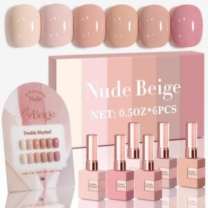 Double Rhythm 6 Pcs 15 ML Gel Polis...