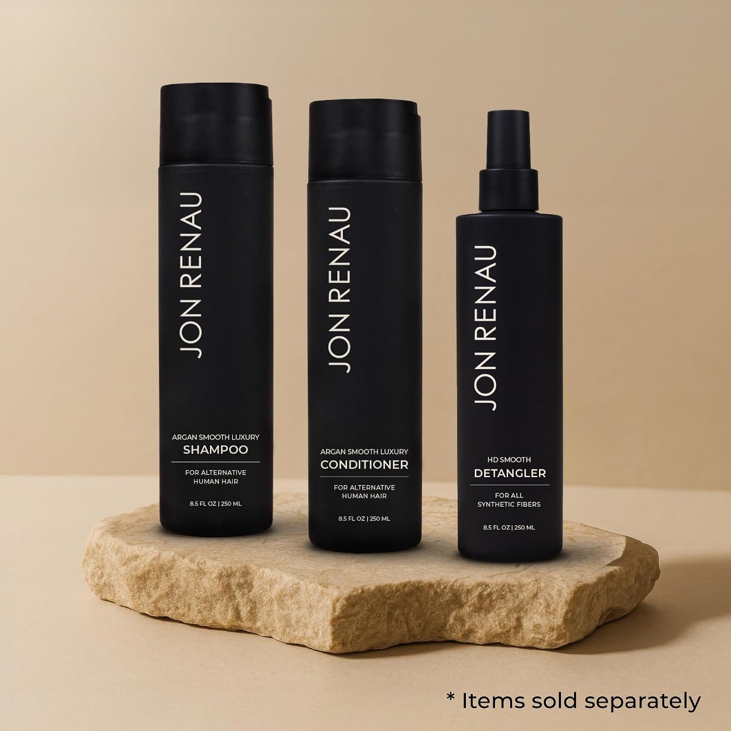 Jon Renau Argan Smooth Luxury Conditioner, Deep Hydration, Detangling, and Frizz Control, Moisturizing Argan Oil Formula for Human Hair Wigs and Toppers, Color Safe and Lightweight, Wig Care Products - Image 5