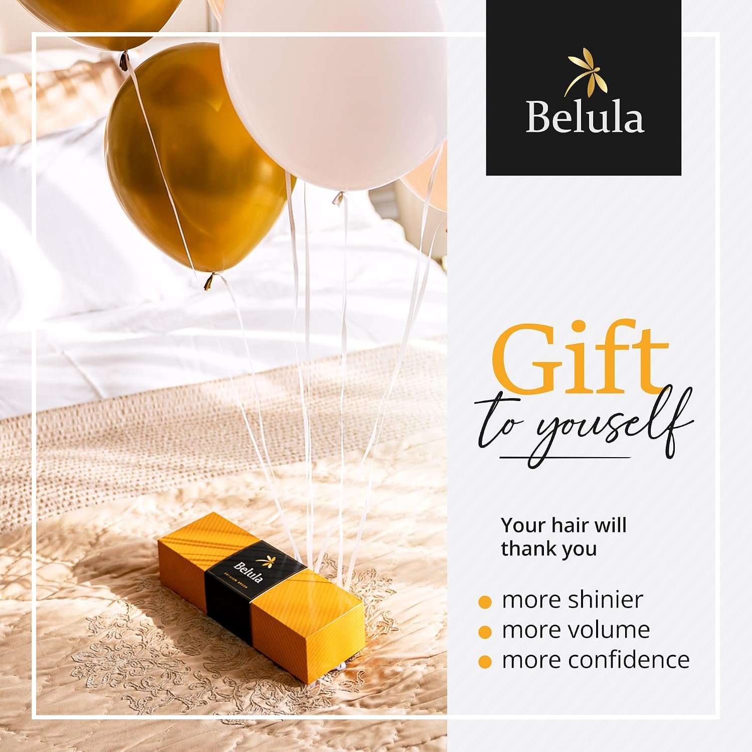Belula 100% Boar Bristle Hair Brush Set, Medium, for Thin and Fine Hair | Soft bristles, wooden comb, travel bag, spa headband included, restores shine, distributes natural oils, boosts circulation - Image 8