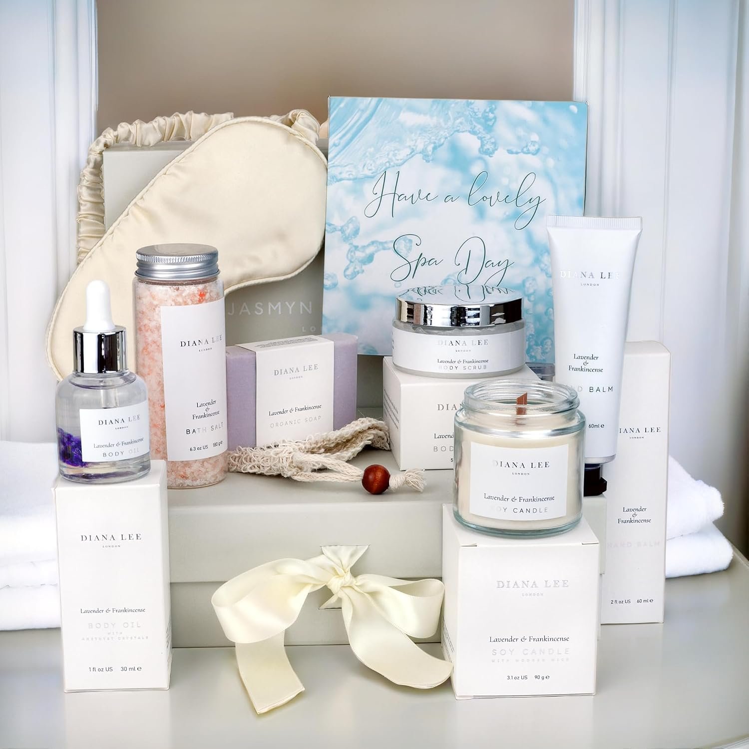 Luxury Spa Birthday Gifts for Women Self Care Gift Set with Lavender | Relaxation Gifts, Pampering Self Care Gifts for Women, Bath Products, Wellness Box, Stress Relief, Bridal Shower Present - Image 5