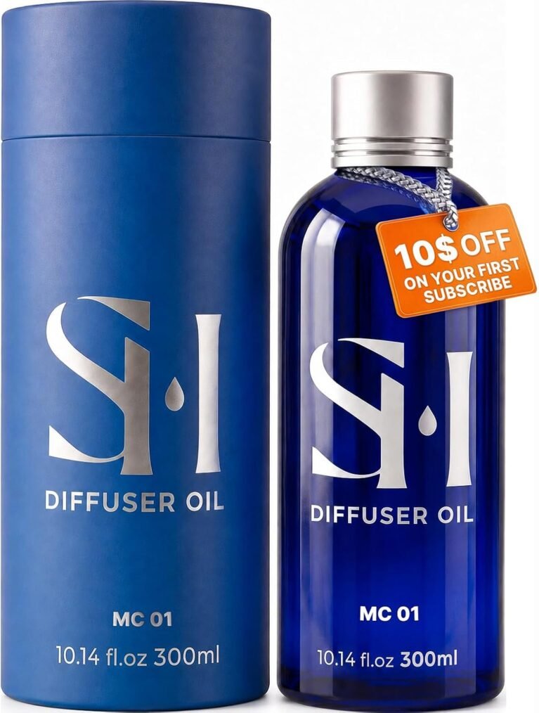 Monaco MC01 Hotel Diffuser Oil Refill, 10.14 oz (300 ml) | Bergamot, Jasmine & Violet, Wood & Musk | Luxury 5-Star Hotel Fragrance | Waterless