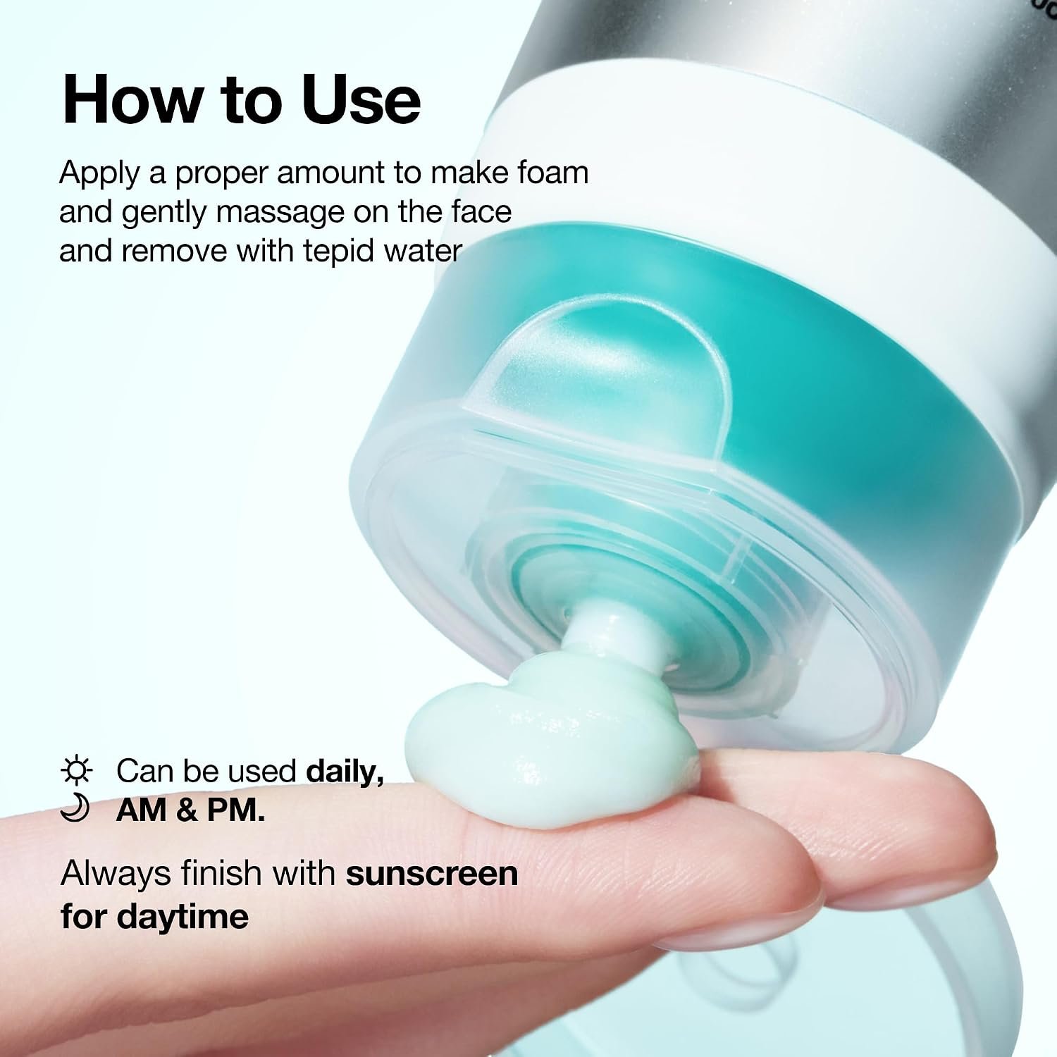 Anua PDRN Hyaluronic Acid Moisturizing Cleansing Foam, 5.07 fl oz - Image 8