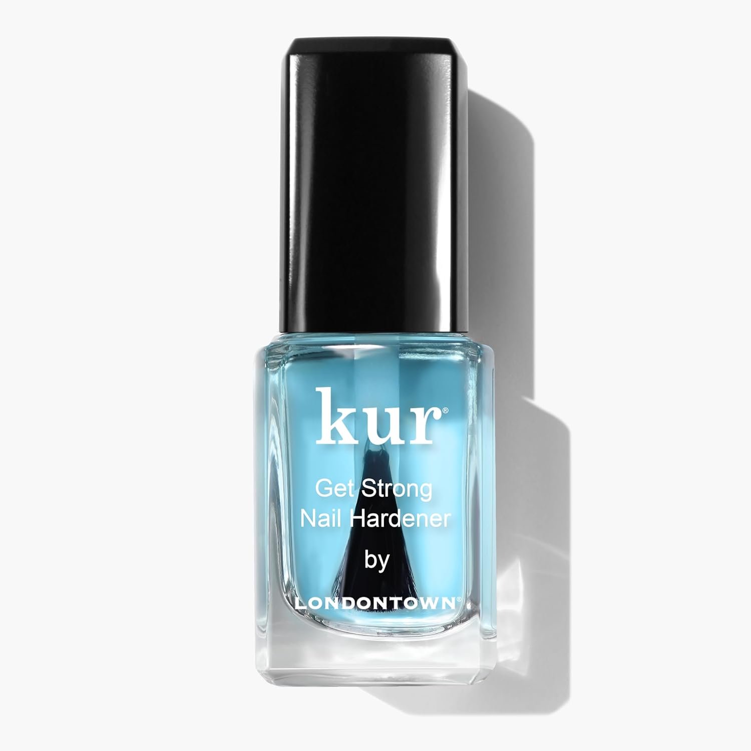 LONDONTOWN Nail Strengthener and Growth, Clear Nail Polish | Nail Hardener, Supports Length, Repairs Weak Brittle Nails, Adds Shine