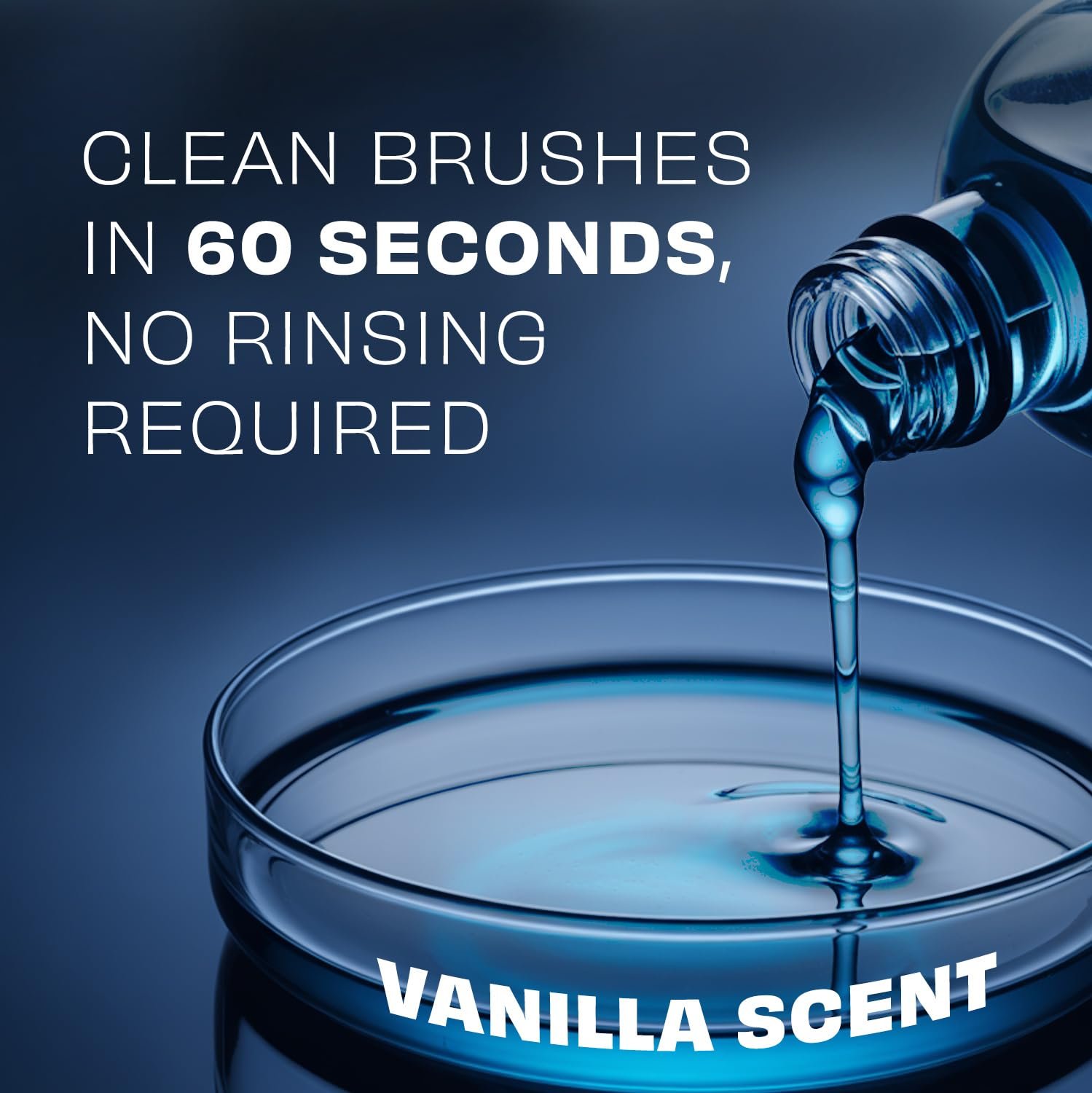 Original Makeup Brush Cleaner - Professional Cleanser for Makeup Brushes - Quick-Drying, Rinse-Free Formula - Removes Stubborn Waterproof Make Up, 32 oz - Image 4