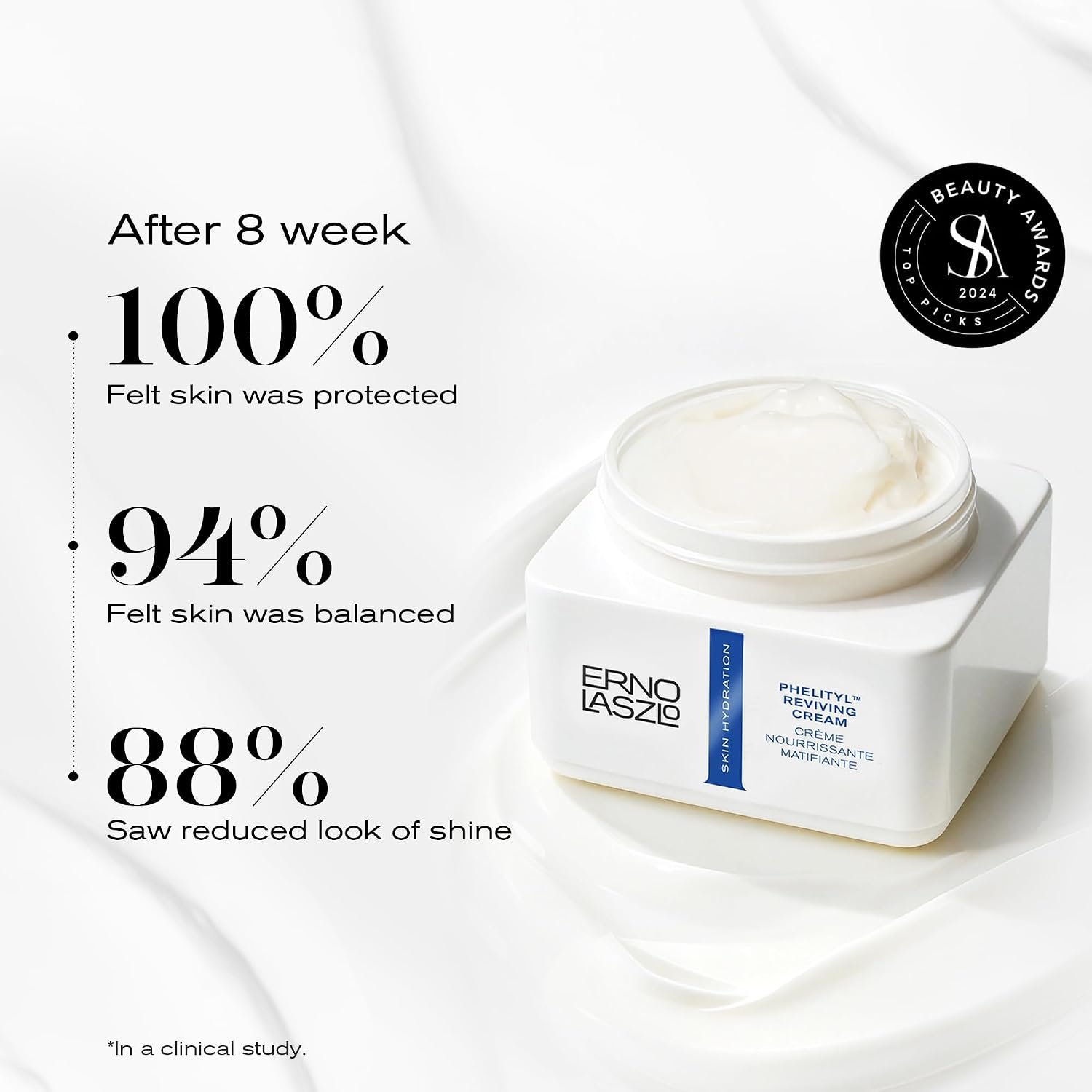 Erno Laszlo Phelityl Reviving Anti-aging Cream, Skin Barrier Moisturizer | Hydrating Day & Night Face Cream with Ceramides , Friming&Skin Barrier Support, Daily Facial Lotion for Mature,Dry,Oli Skin - Image 4