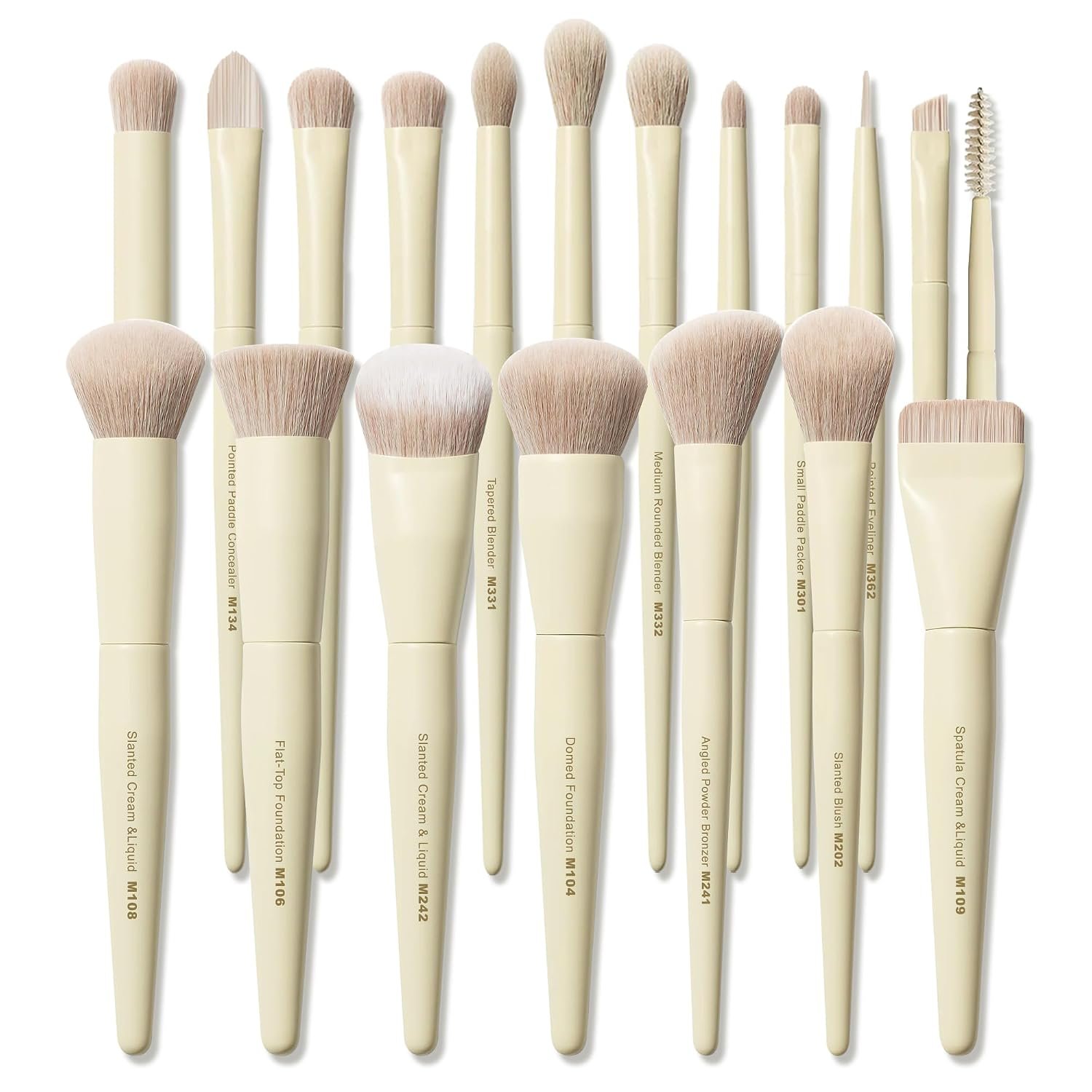 Buttery Blends Brush Set 18Pcs Face...