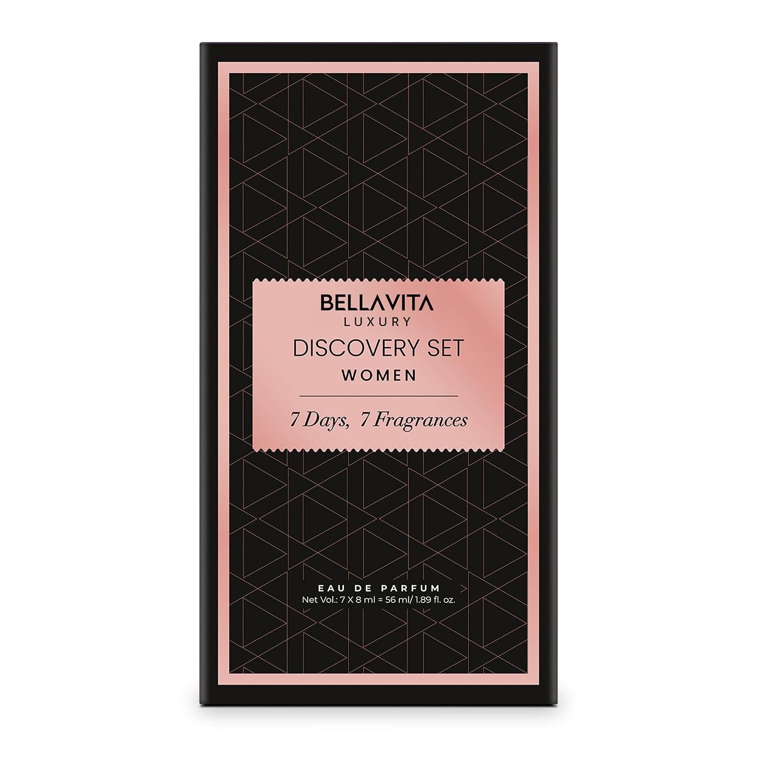 Bellavita Luxury Women's Perfume Discovery Gift Set with Date, Glam, Diva, Rose, Hot Mess, White Oud, and Senorita | 7 X 8ml | Floral, Fresh, Fruity Scent Profile - Image 15