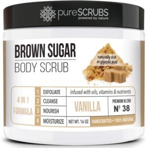 pureSCRUBS Premium Vanilla Brown Su...