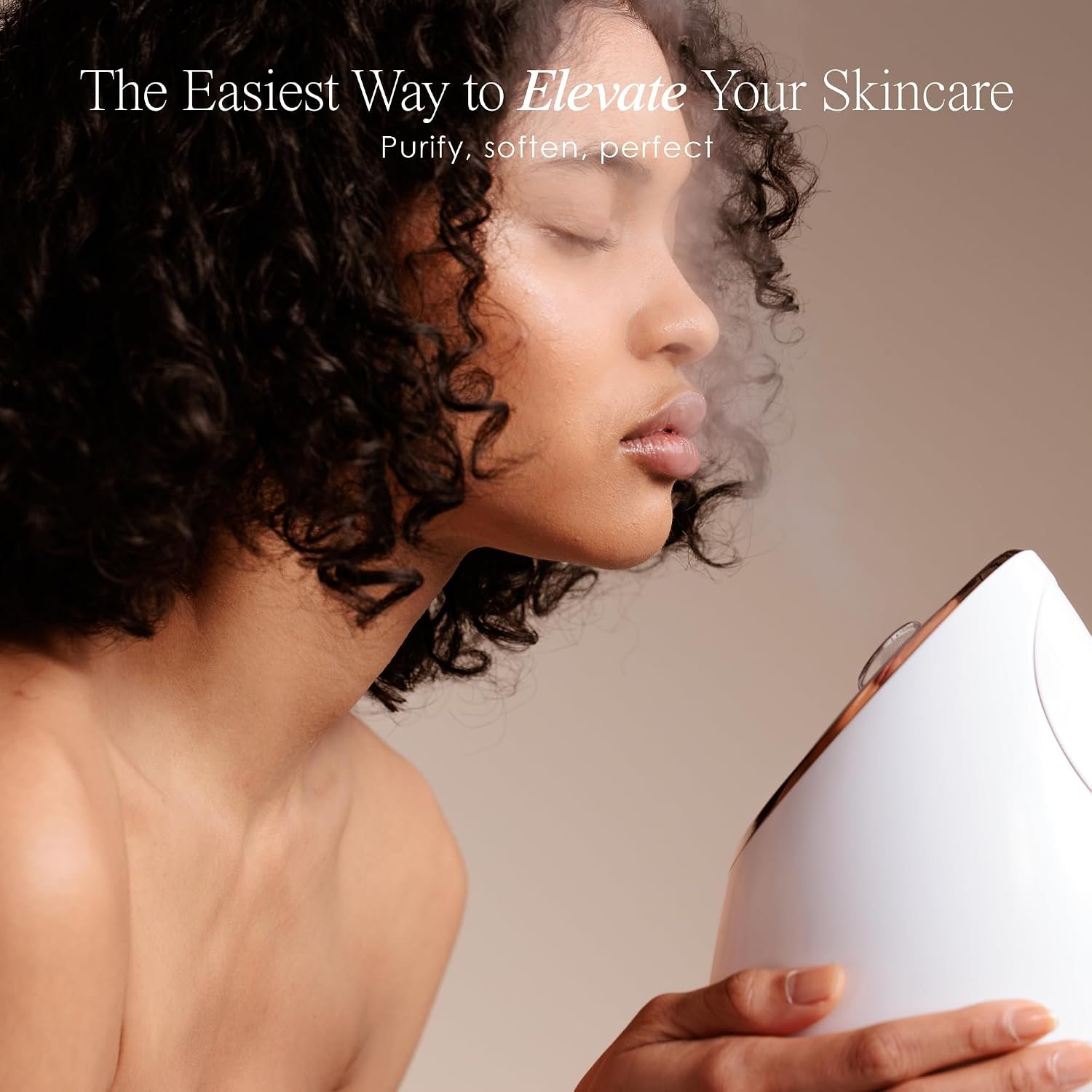 Sensa | Nano Ionic Facial Steamer by Project E Beauty | Deep Pore Cleansing | Warm Mist Sprayer | Detoxify & Clarify Complexion | Moisturize & Hydrate | Home Face Sauna | with 3 Essential Oil Baskets - Image 7
