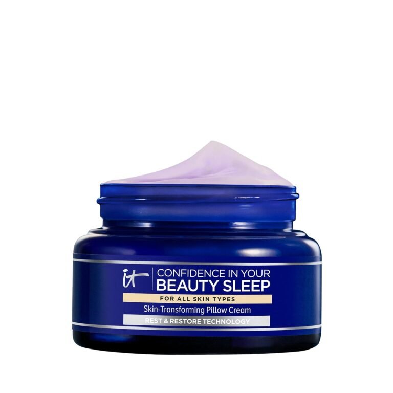 IT Cosmetics Confidence in Your Beauty Sleep Anti-aging Facial Night Cream | Improves Signs of Aging Skin, Rejuvenating Night Moisturizer with Ceramides, Hyaluronic Acid, For Fine Lines + Dull/Dry Skin