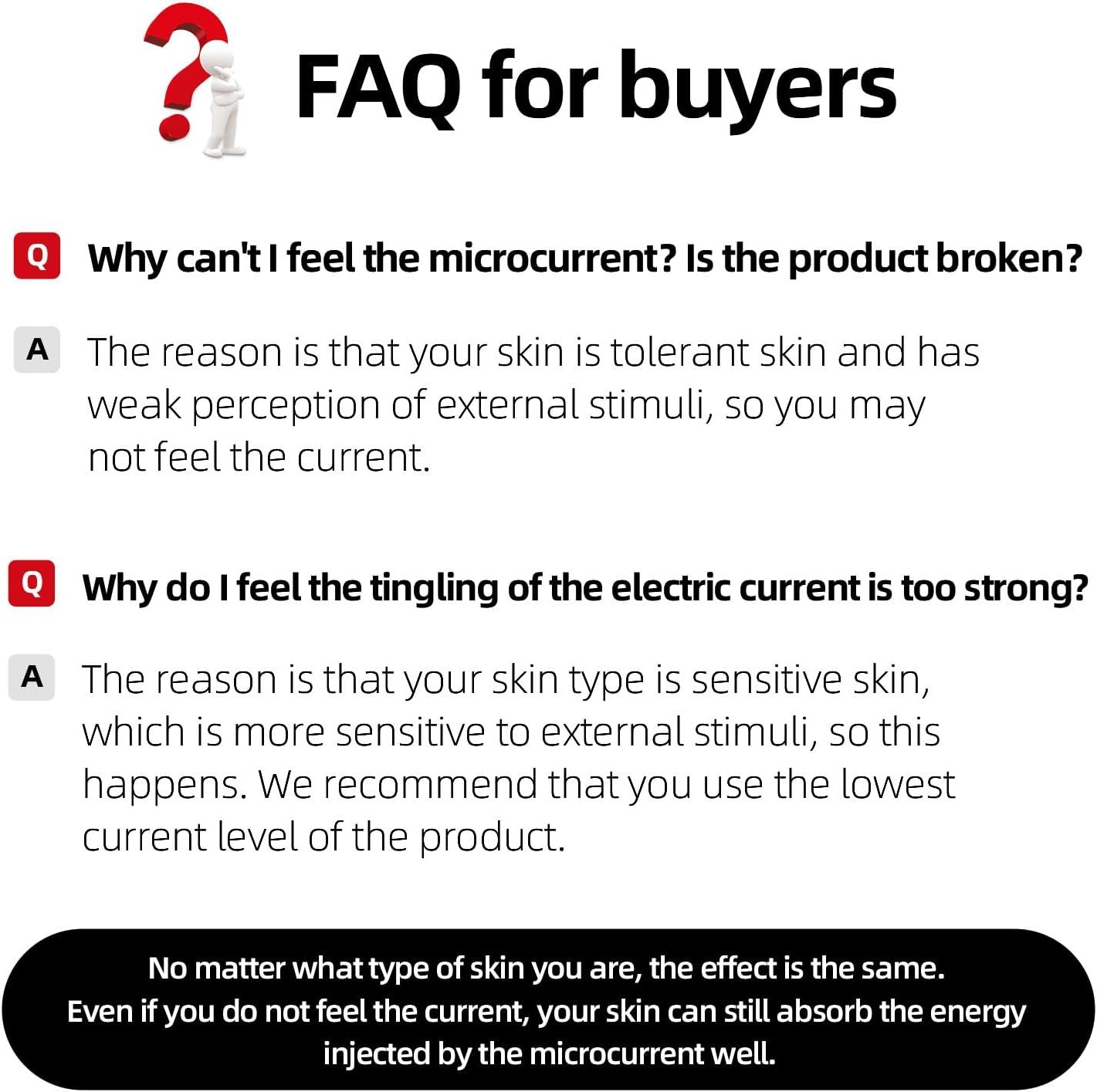 2-in-1 Red Light Microcurrent Facial Device | Enhances Lifting & Firming Capabilities | Reduces Wrinkles and Puffiness | Smart Photon Micro-Current Device, Model:EP-300 - Image 6