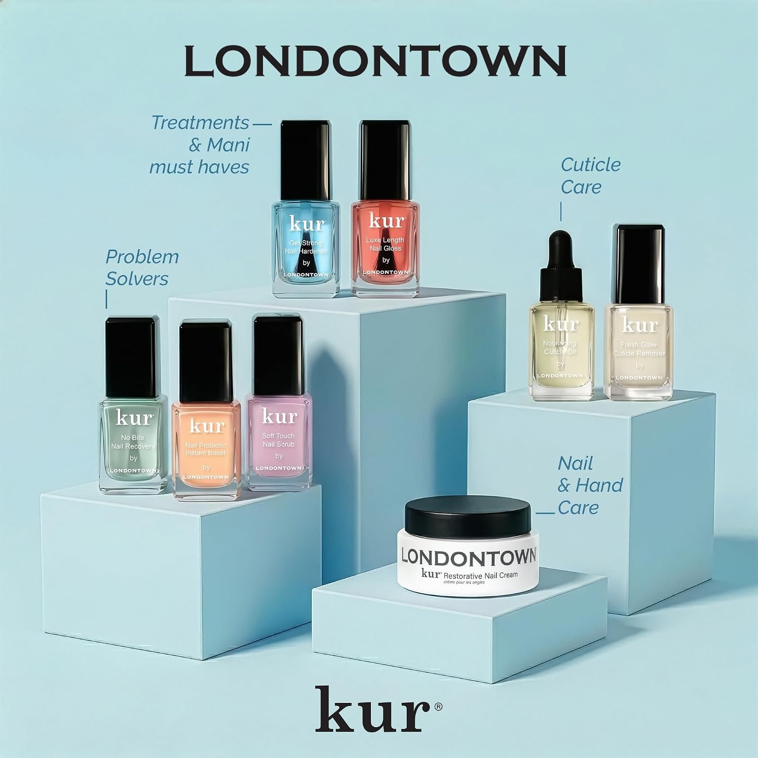 LONDONTOWN Nail Strengthener and Growth, Clear Nail Polish | Nail Hardener, Supports Length, Repairs Weak Brittle Nails, Adds Shine - Image 10