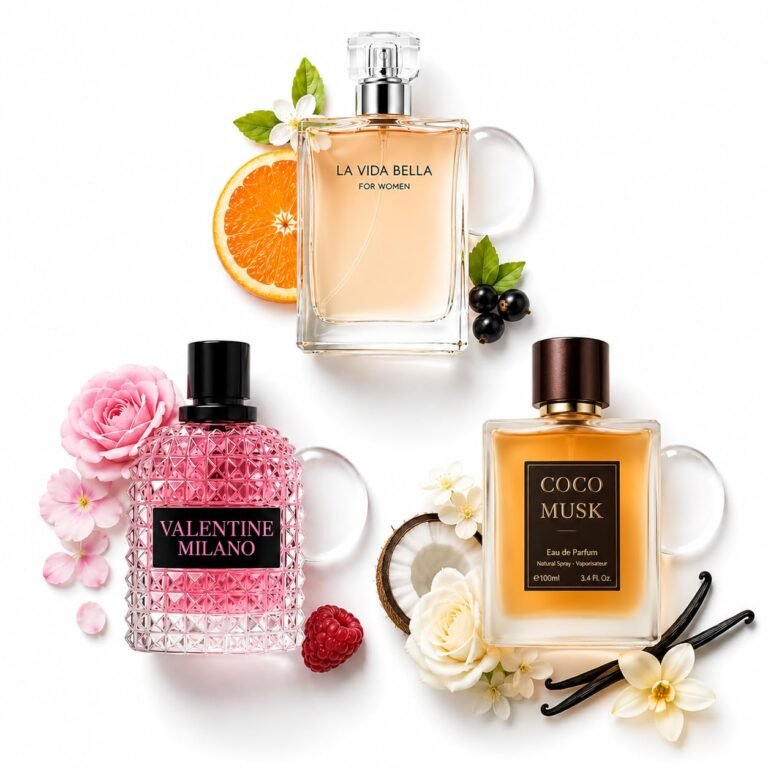 Women's Luxury Perfume Discovery Set – 3 Eau de Parfum Collection – Long Lasting Floral & Sweet Fragrances – 3.4 fl oz (100 mL) Each