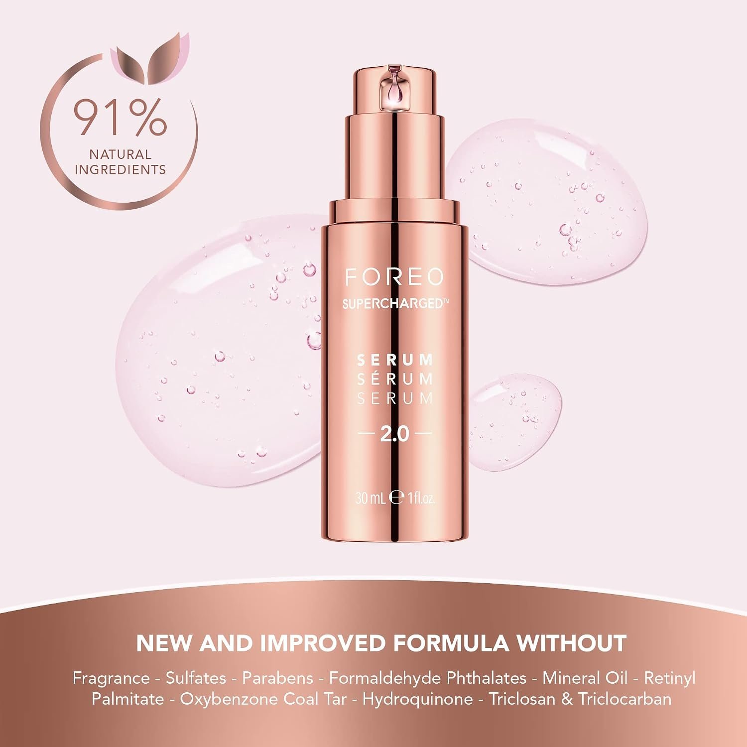 FOREO Age-Defying Bear Bundle - Bear Microcurrent Facial Device + 2 x Conductive Serum 1 fl.oz. - Anti Aging Face Massager - Skin Care Tools Set for an Instant Face Lift - Fuchsia | Microcurrent facial device, face massager, face lift, conductive serum, skin care tools, anti shock, FDA cleared - Image 4