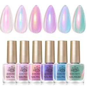 Born Pretty Pearl Nail Polish Set 6...