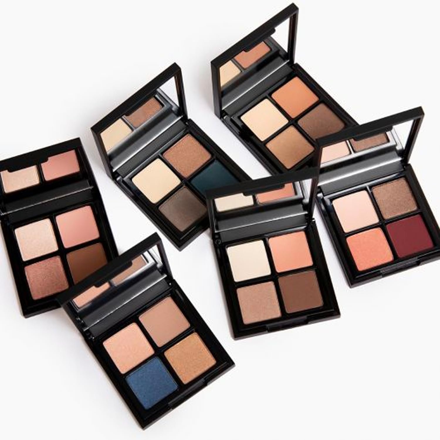 Glo Skin Beauty Eye Shadow Quad, Cool Glow Shimmer & Matte, 4 Shades - Image 7