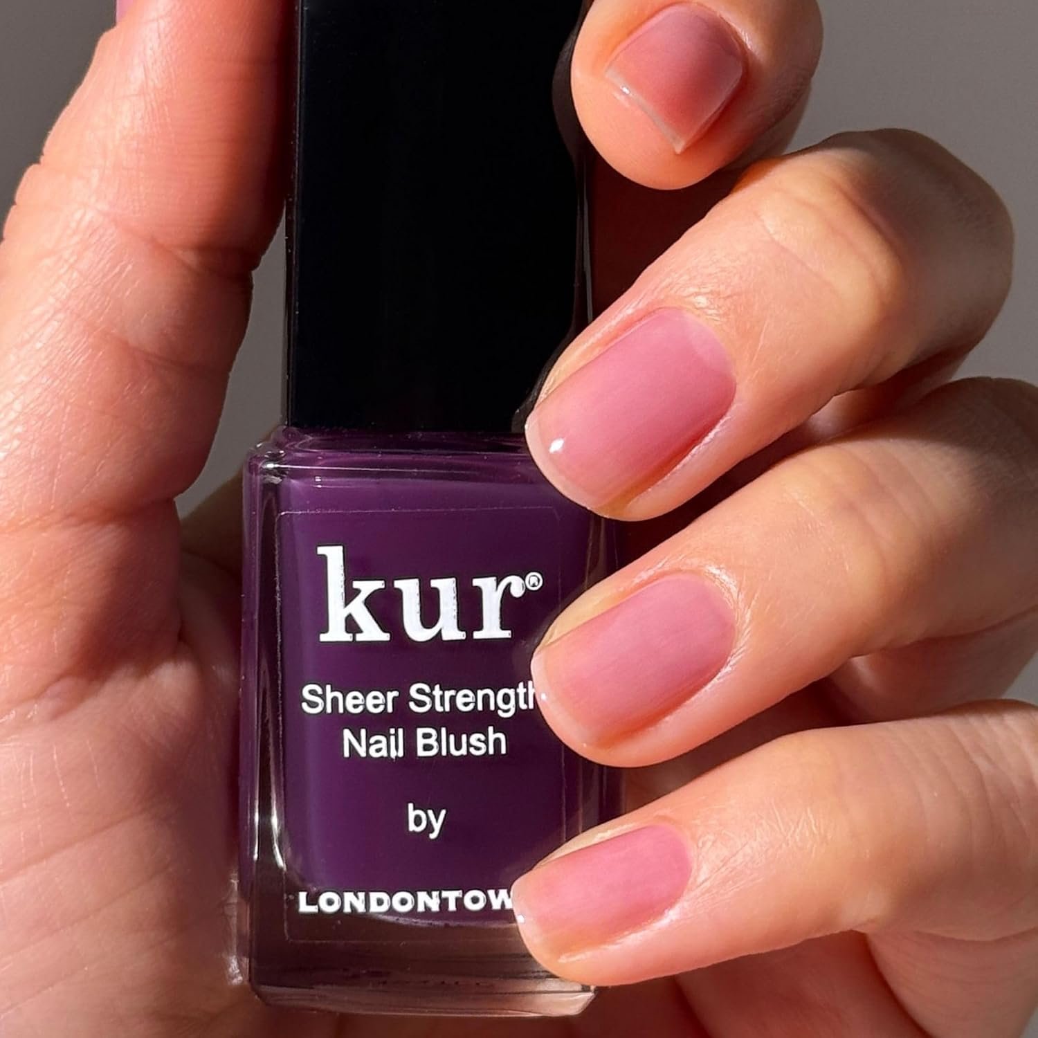 LONDONTOWN Sheer Strength Nail Blush, 2-in-1 Tinted Nail Hardener | Nail Strengthener and Hardener for Extra Strong Growth - Image 2