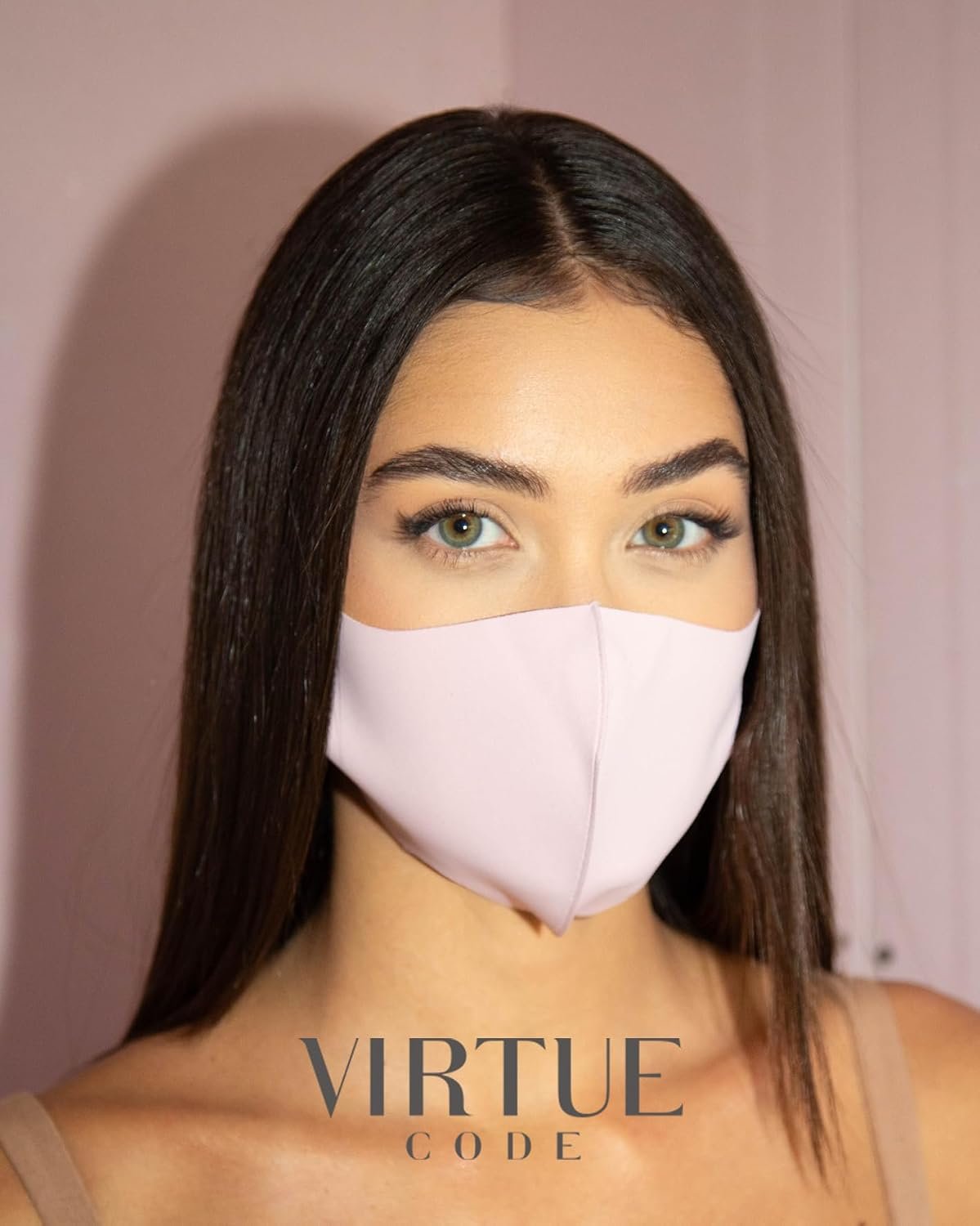 Virtue Code Second Skin Cloth Face Mask Pack. 4 Buttery Soft Masks Washable Fabric - Image 3