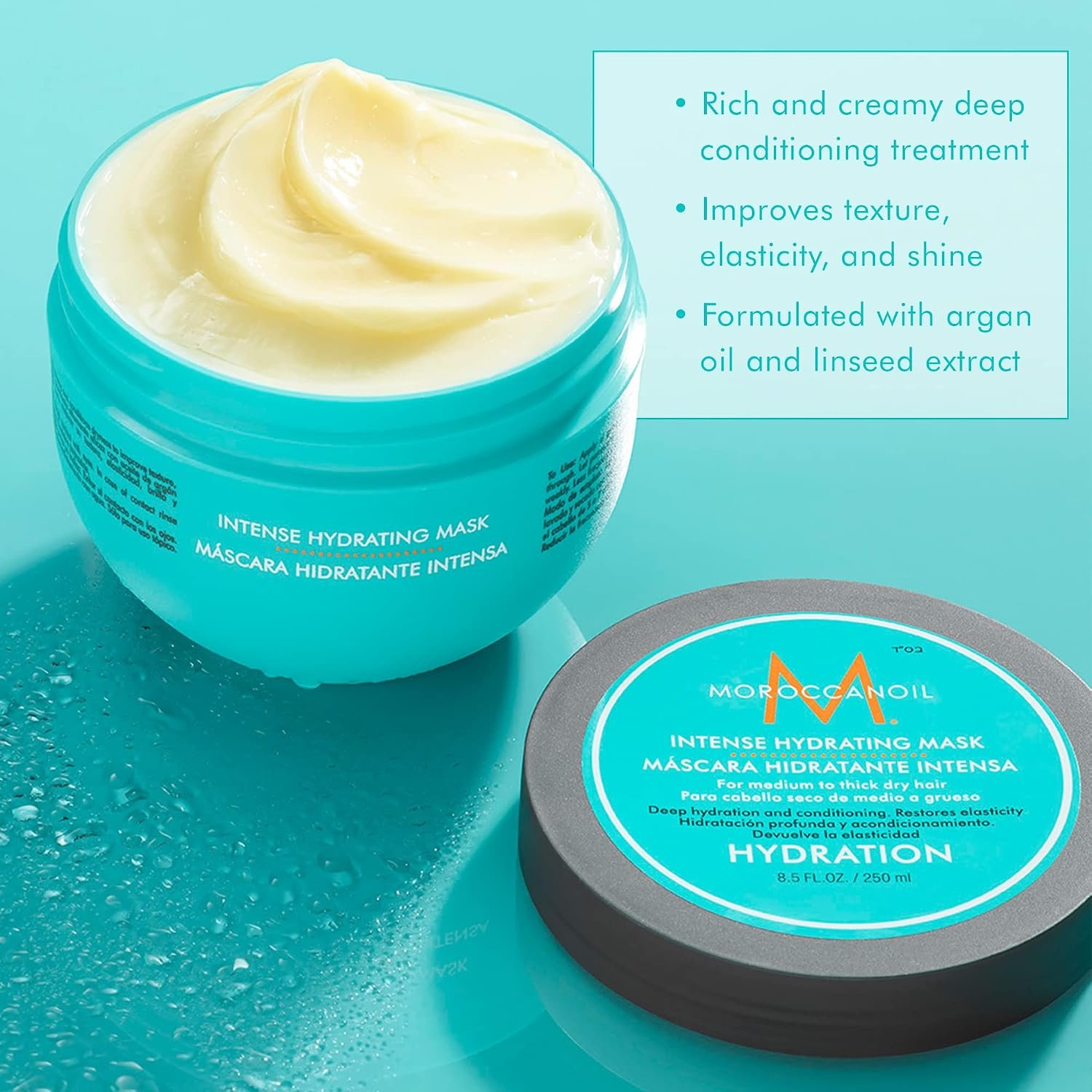 Moroccanoil Intense Hydrating Hair Mask - Image 5