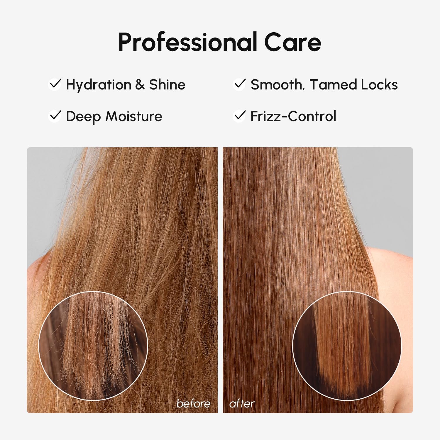 MAREE Deep Conditioning Hair Mask for Damaged Hair Treatment – Keratin Hair Care for Hydrating Growth Repair Moisturizing – Dry Curly Color Refreshing – 10 Fl Oz, White - Image 5
