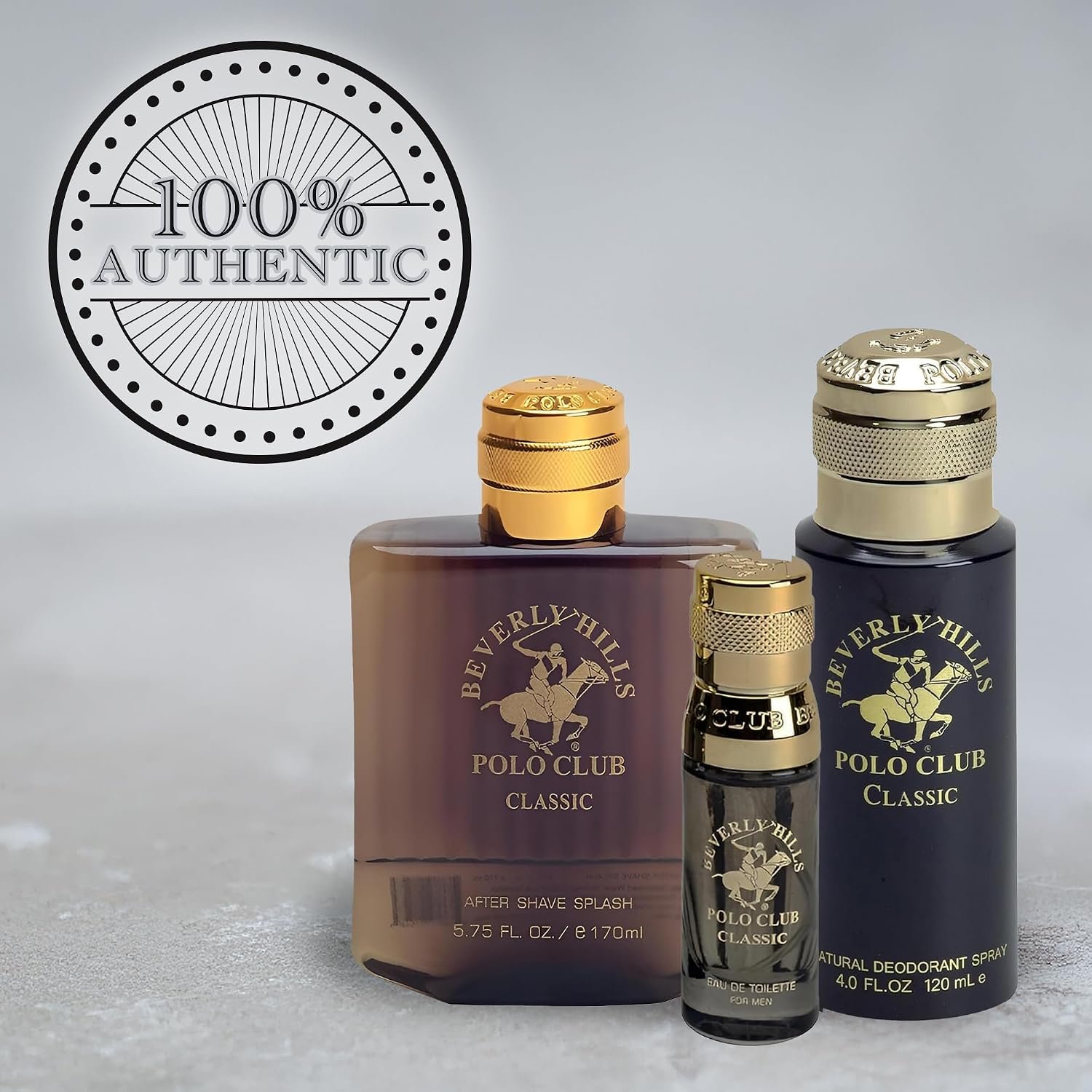 Beverly Hills Polo Club BHPC Men's Classic Fragrance Collection - 3-Piece Gift Set with Eau De Toilette, Deodorant Body Spray & After Shave Lotion - Image 7